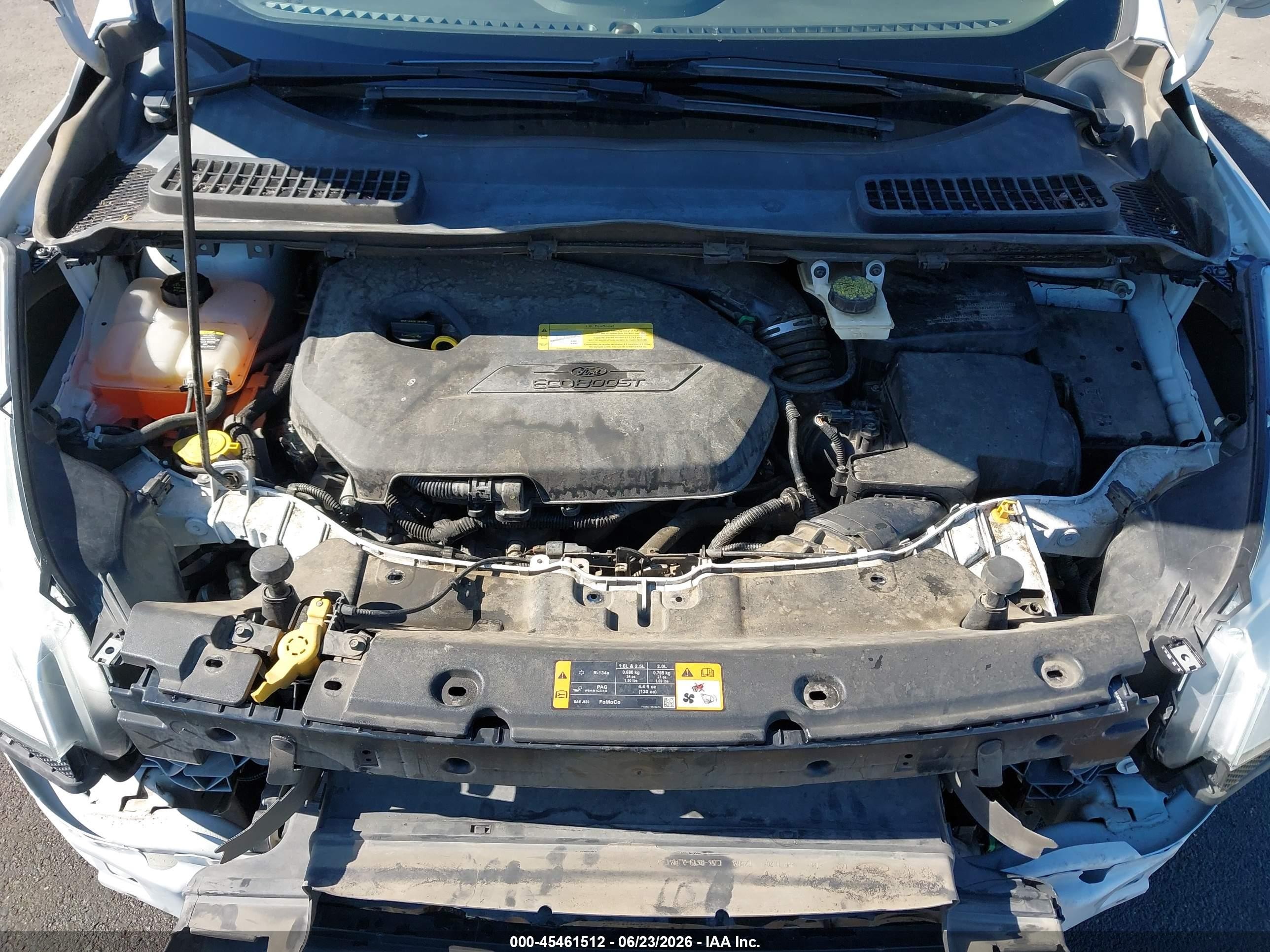 2013 Ford Escape Se Белый vin: 1FMCU9GX3DUC70780