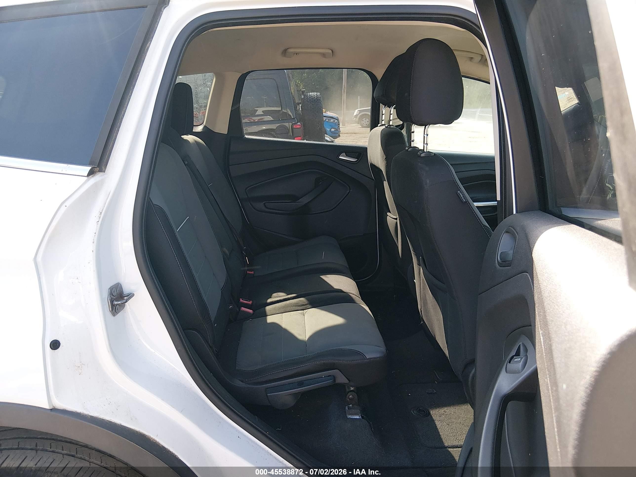 2013 Ford Escape Se White vin: 1FMCU9GX3DUD14129