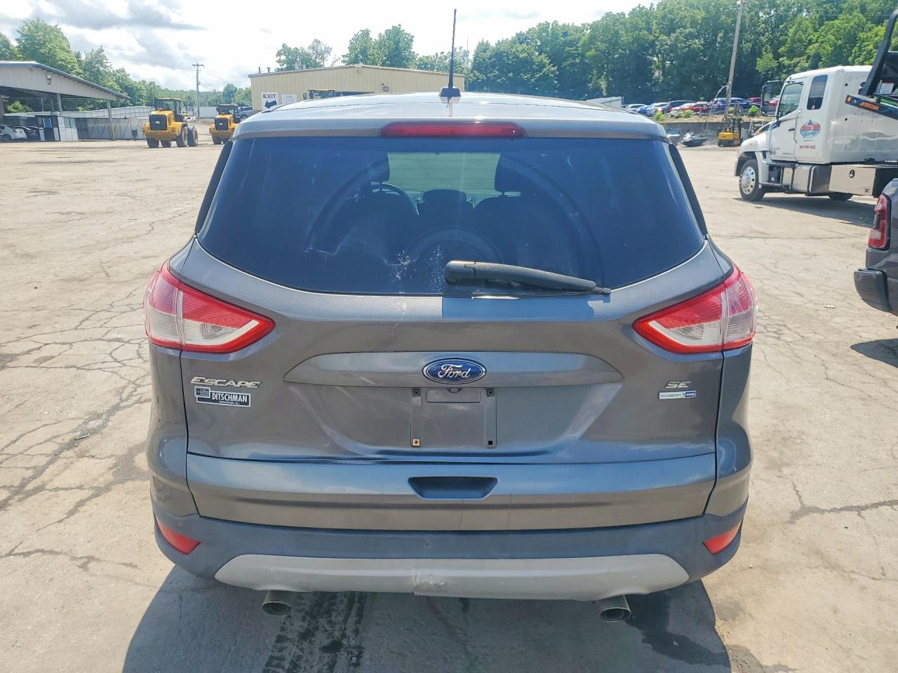 2014 Ford Escape Se Gray vin: 1FMCU9GX3EUB20704