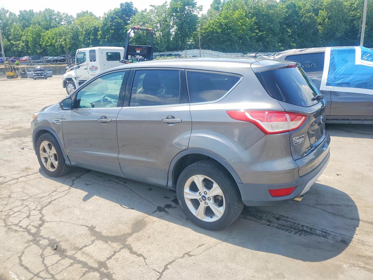 2014 Ford Escape Se Gray vin: 1FMCU9GX3EUB20704