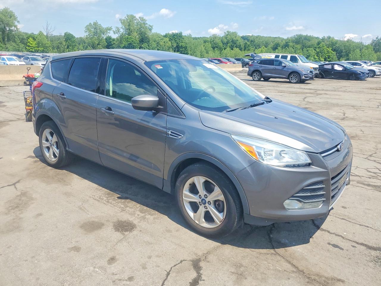 2014 Ford Escape Se Gray vin: 1FMCU9GX3EUB20704