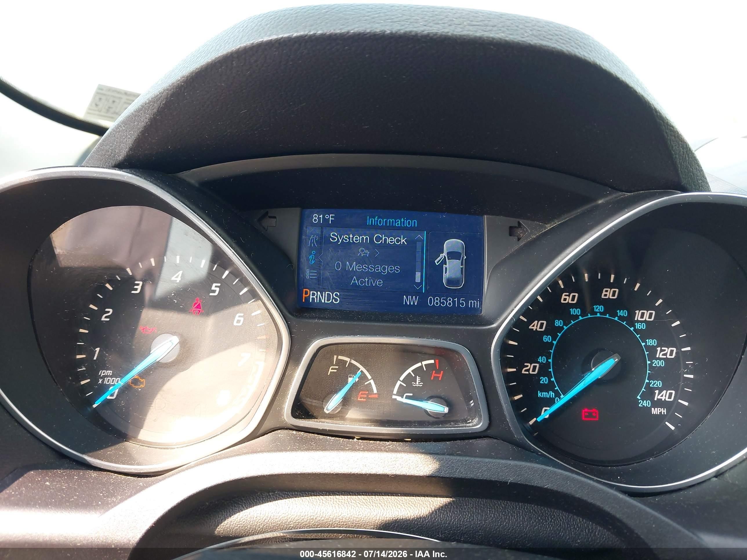 2014 Ford Escape Se Оранжевый vin: 1FMCU9GX3EUB25241