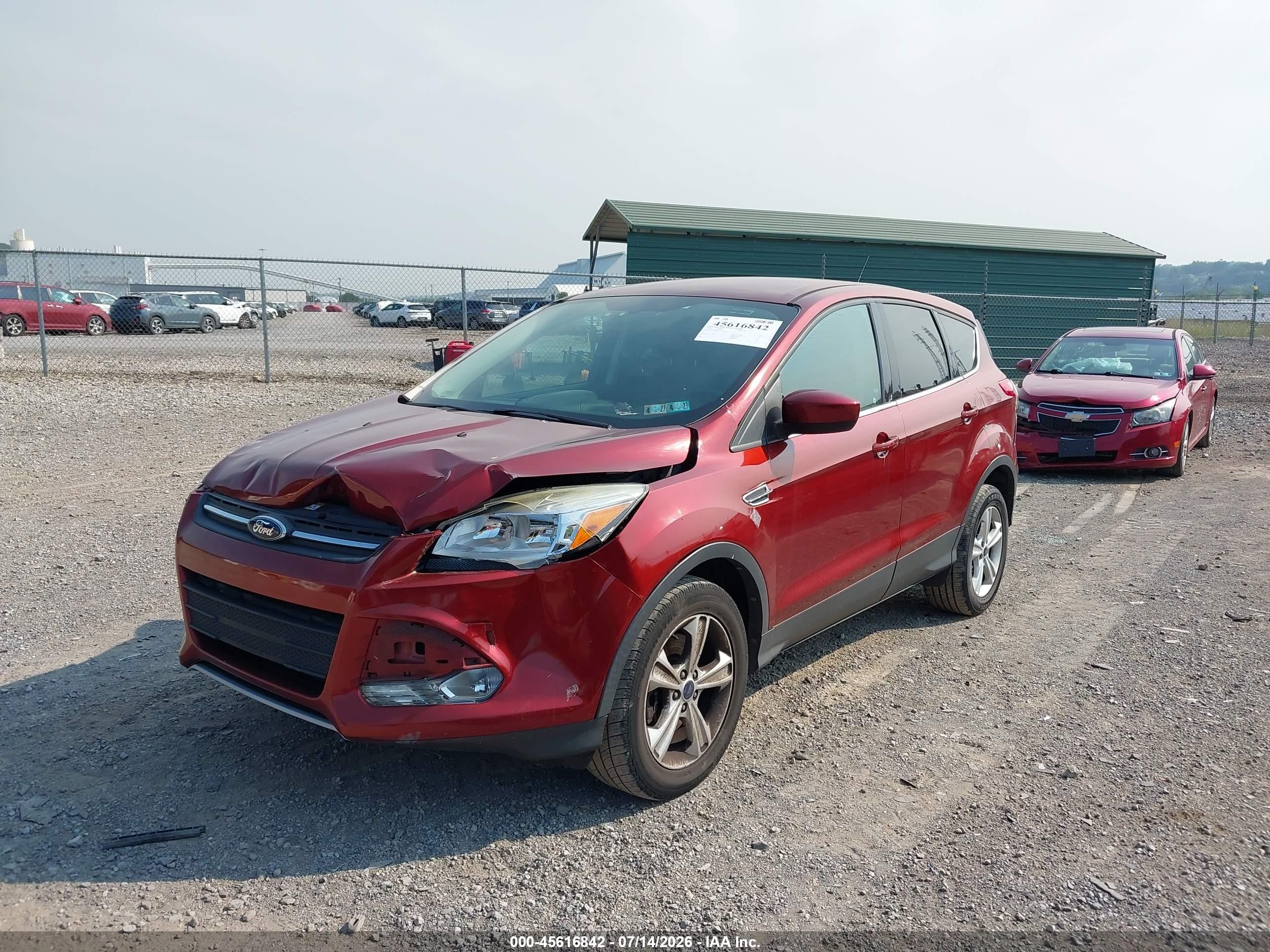 2014 Ford Escape Se Оранжевый vin: 1FMCU9GX3EUB25241