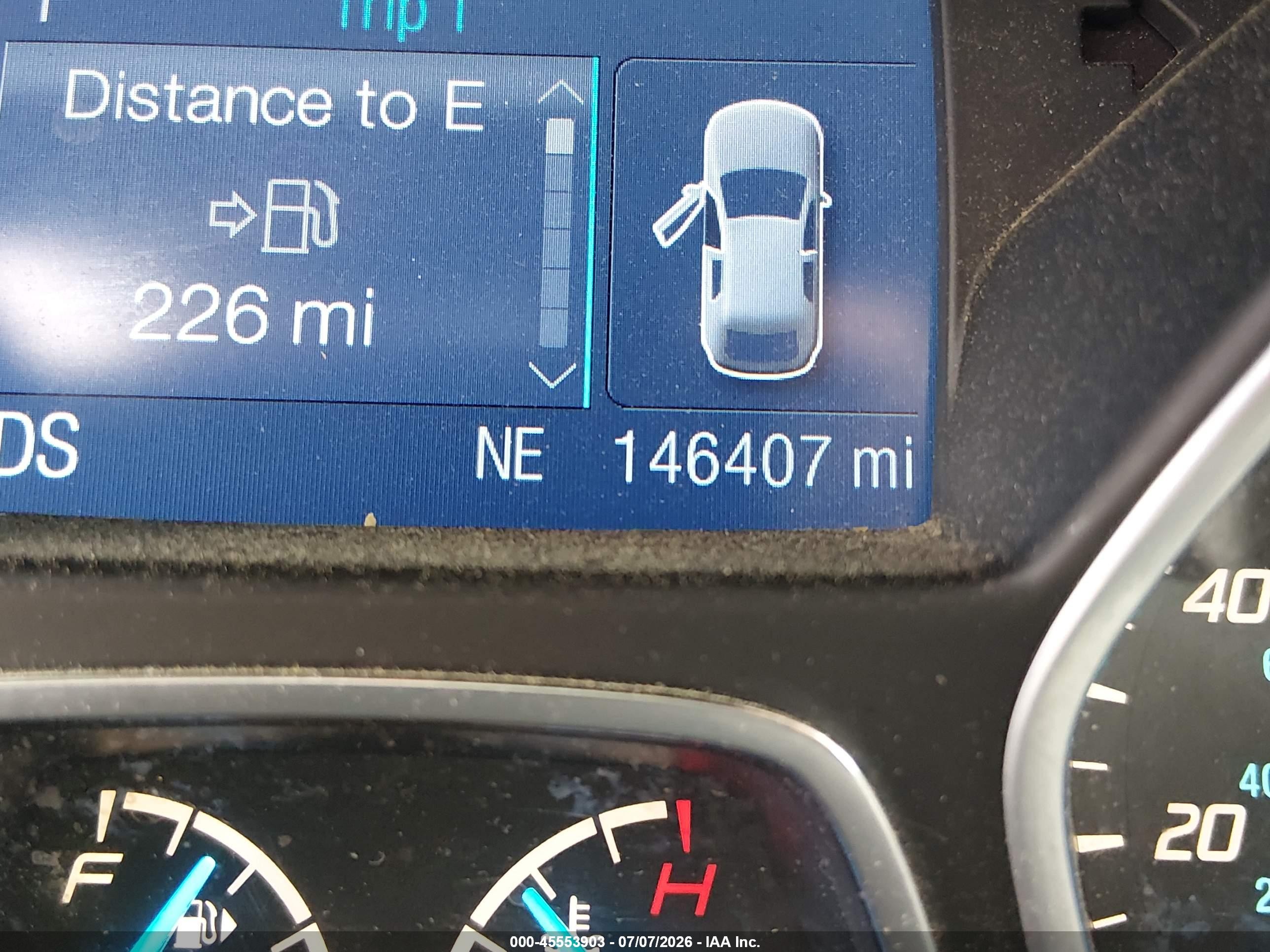 2014 Ford Escape Se Blue vin: 1FMCU9GX3EUB40256