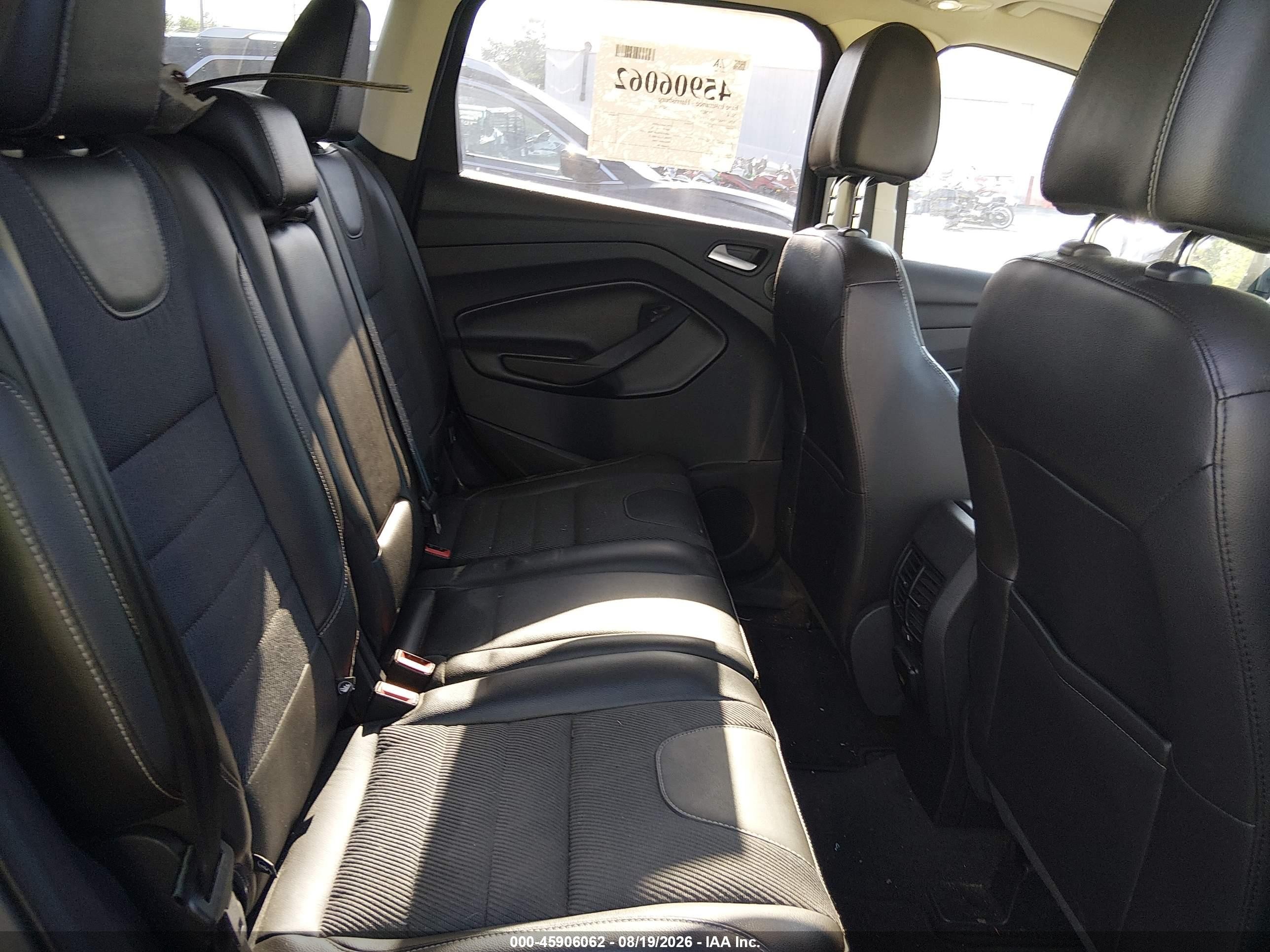 2014 Ford Escape Se Orange vin: 1FMCU9GX3EUC81182