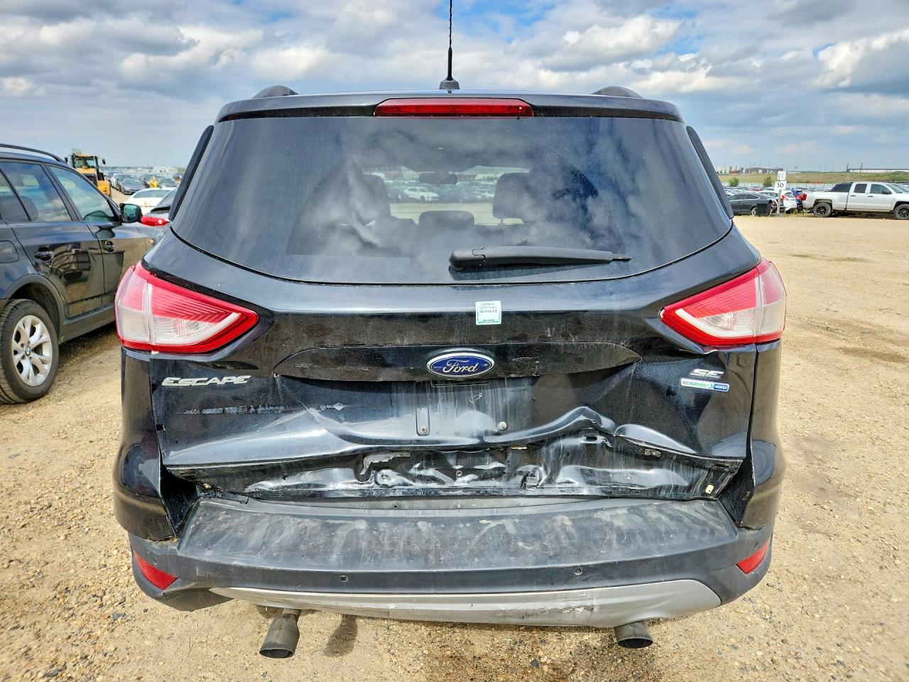 2014 Ford Escape Se Black vin: 1FMCU9GX3EUD20630