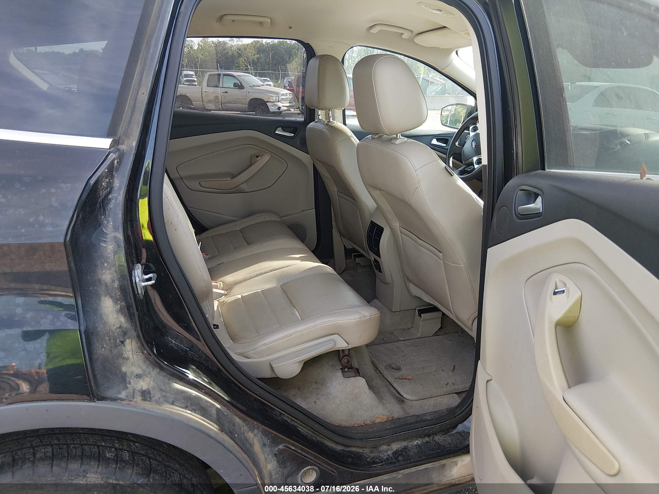2014 Ford Escape Se Черный vin: 1FMCU9GX3EUD37914