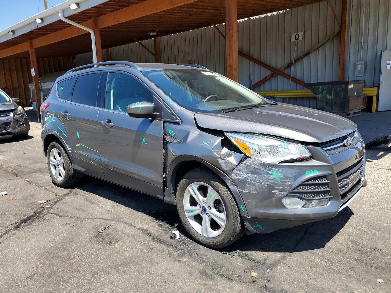 2014 Ford Escape Se Gray vin: 1FMCU9GX3EUD44099