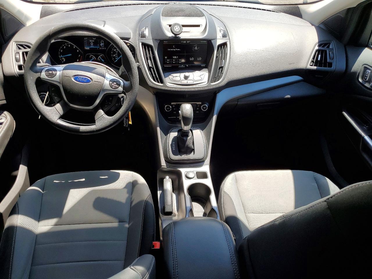 2014 Ford Escape Se Gray vin: 1FMCU9GX3EUD44099