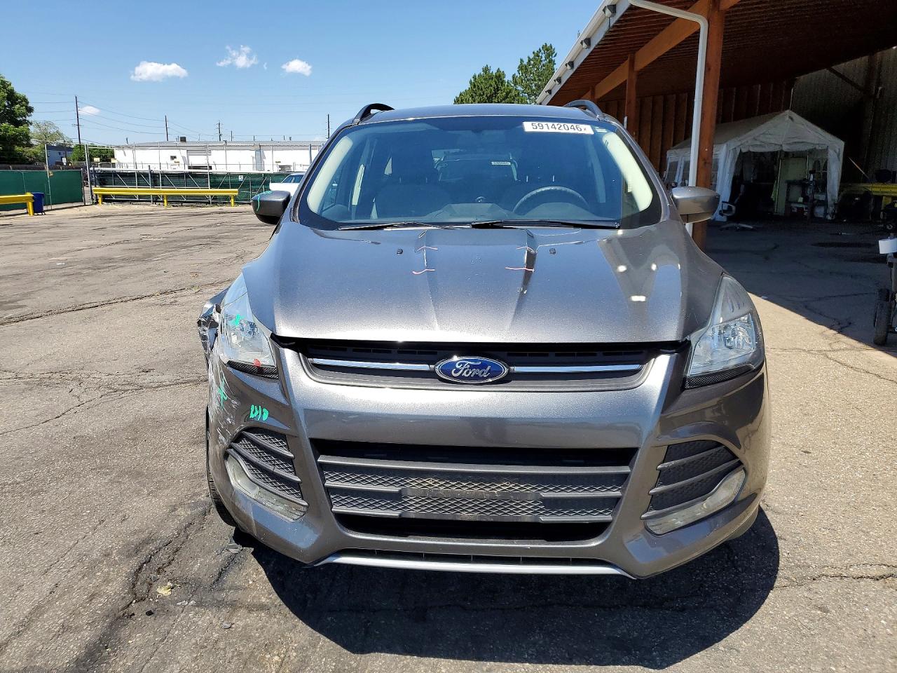 2014 Ford Escape Se Gray vin: 1FMCU9GX3EUD44099