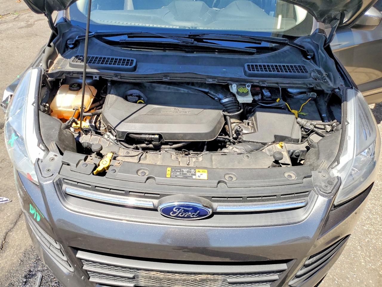 2014 Ford Escape Se Gray vin: 1FMCU9GX3EUD44099
