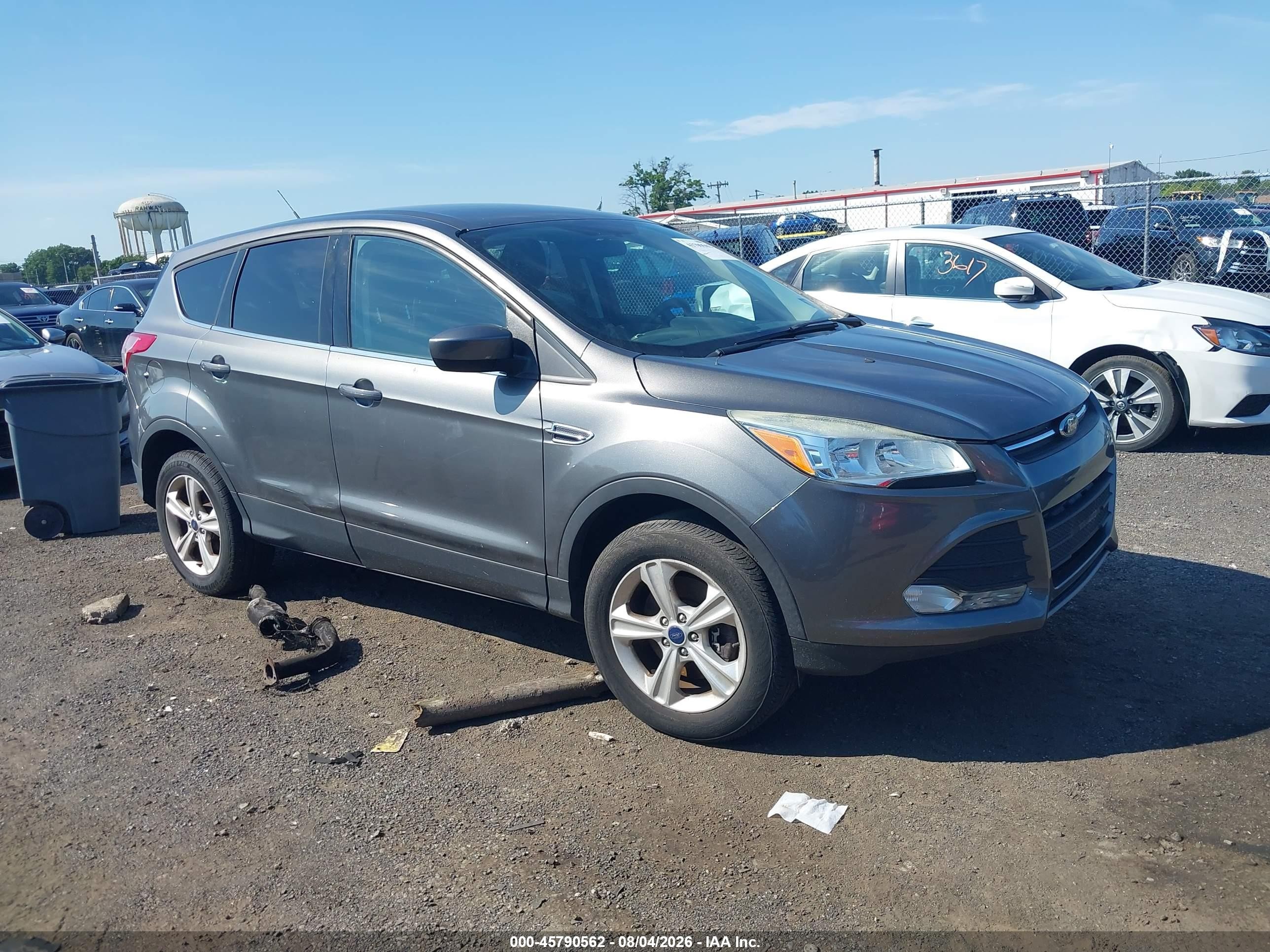 2014 Ford Escape Se Серый vin: 1FMCU9GX3EUD69505