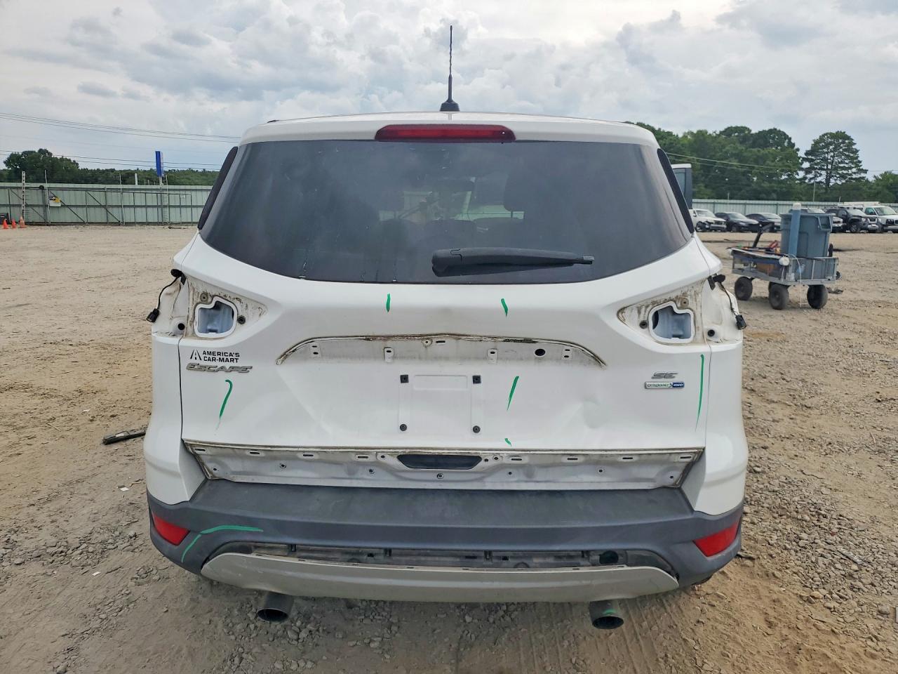 2014 Ford Escape Se Белый vin: 1FMCU9GX3EUD81198