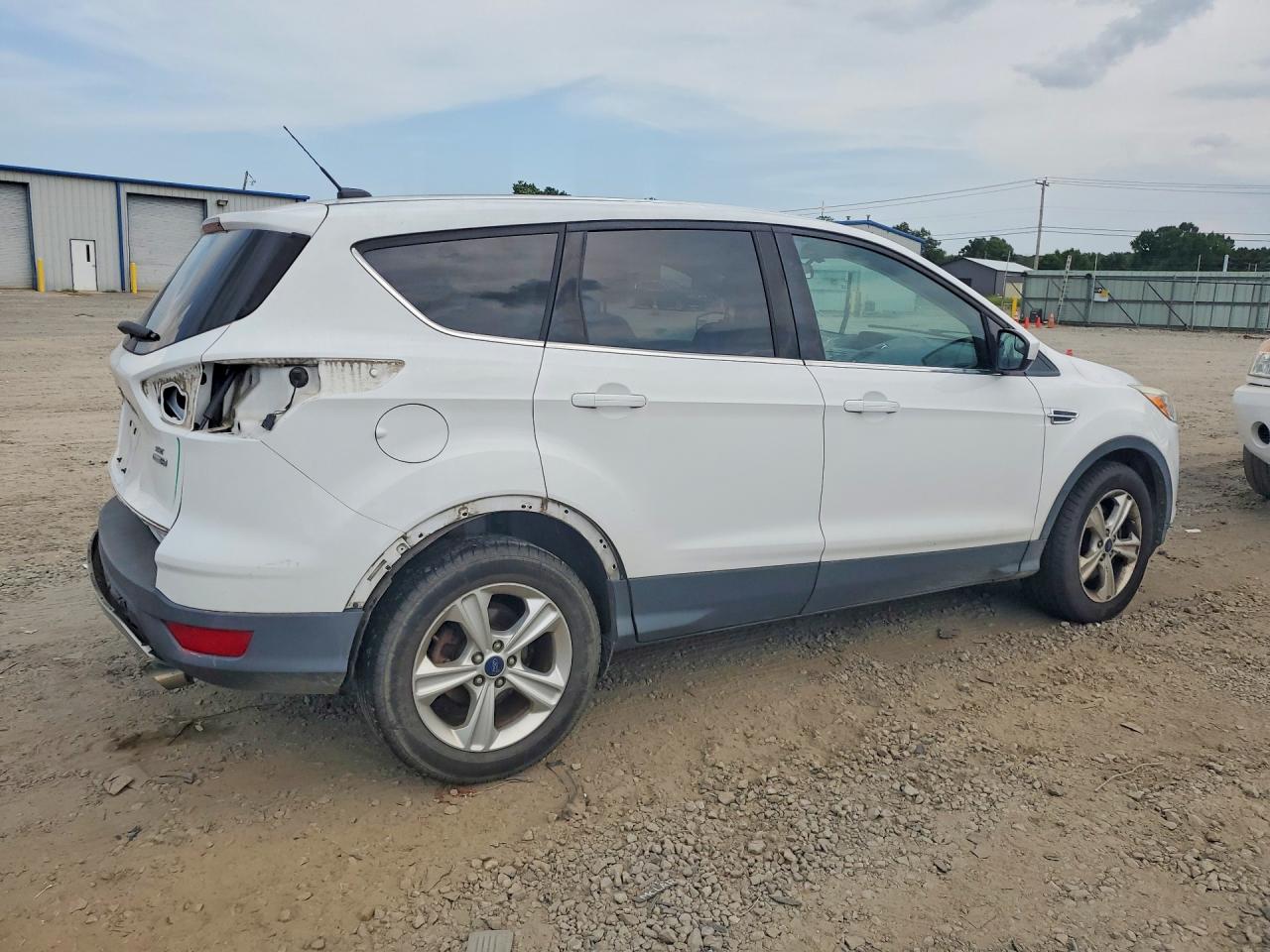 2014 Ford Escape Se Белый vin: 1FMCU9GX3EUD81198