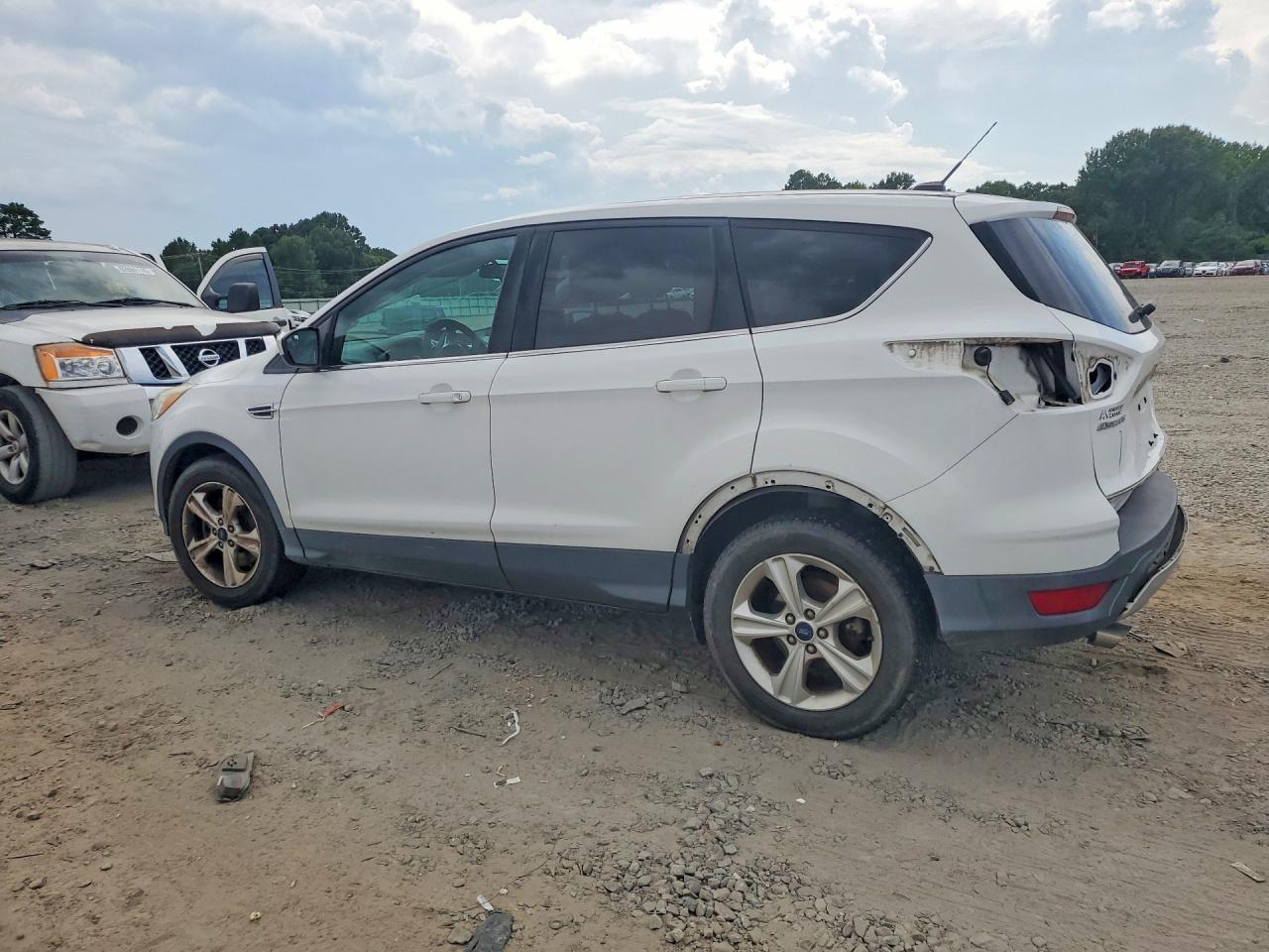 2014 Ford Escape Se Белый vin: 1FMCU9GX3EUD81198