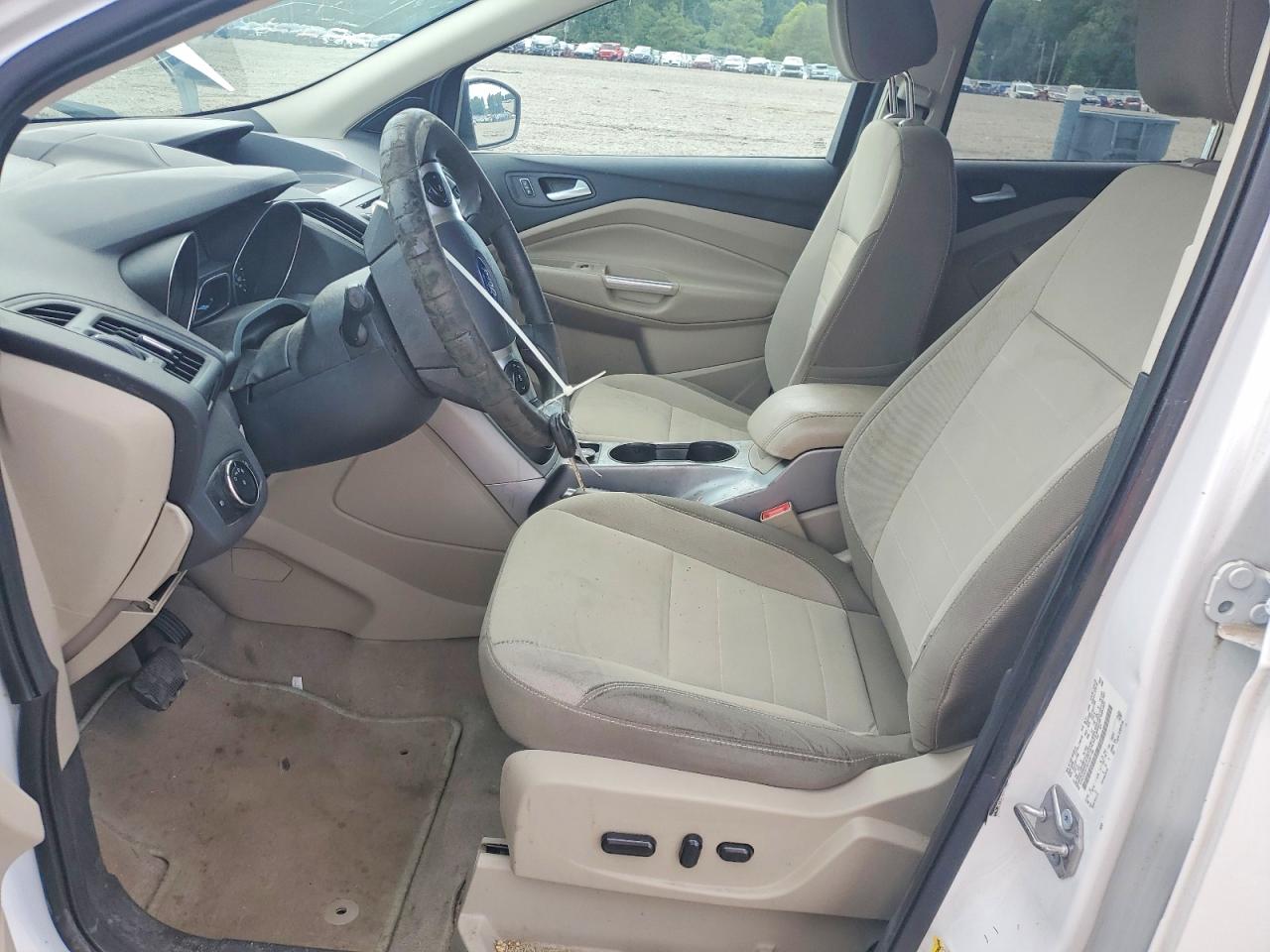 2014 Ford Escape Se Белый vin: 1FMCU9GX3EUD81198