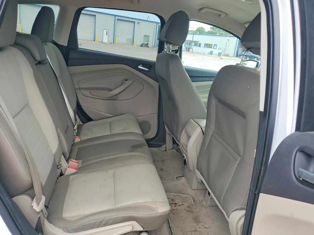 2014 Ford Escape Se Белый vin: 1FMCU9GX3EUD81198