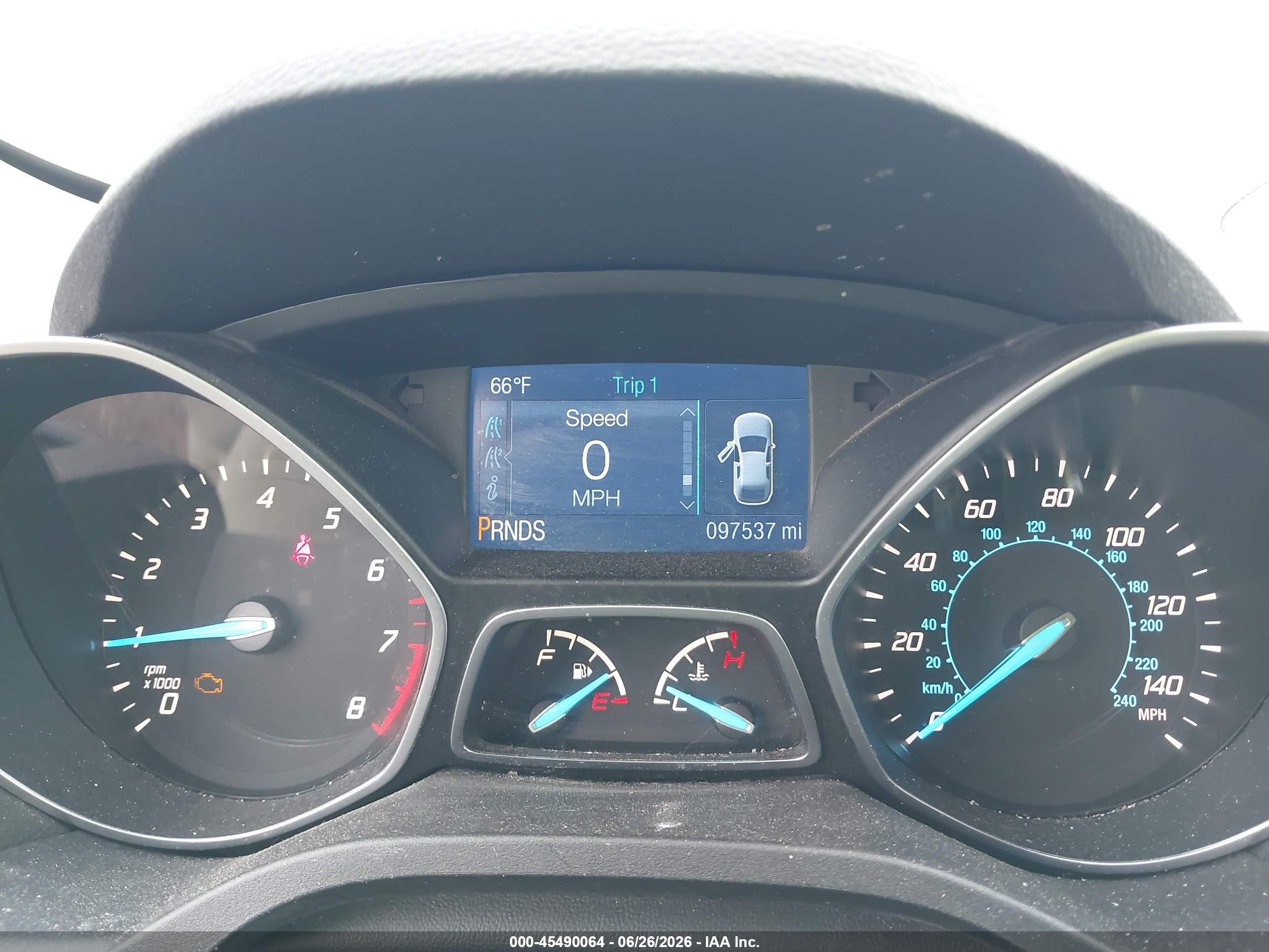 2014 Ford Escape Se White vin: 1FMCU9GX3EUE22851