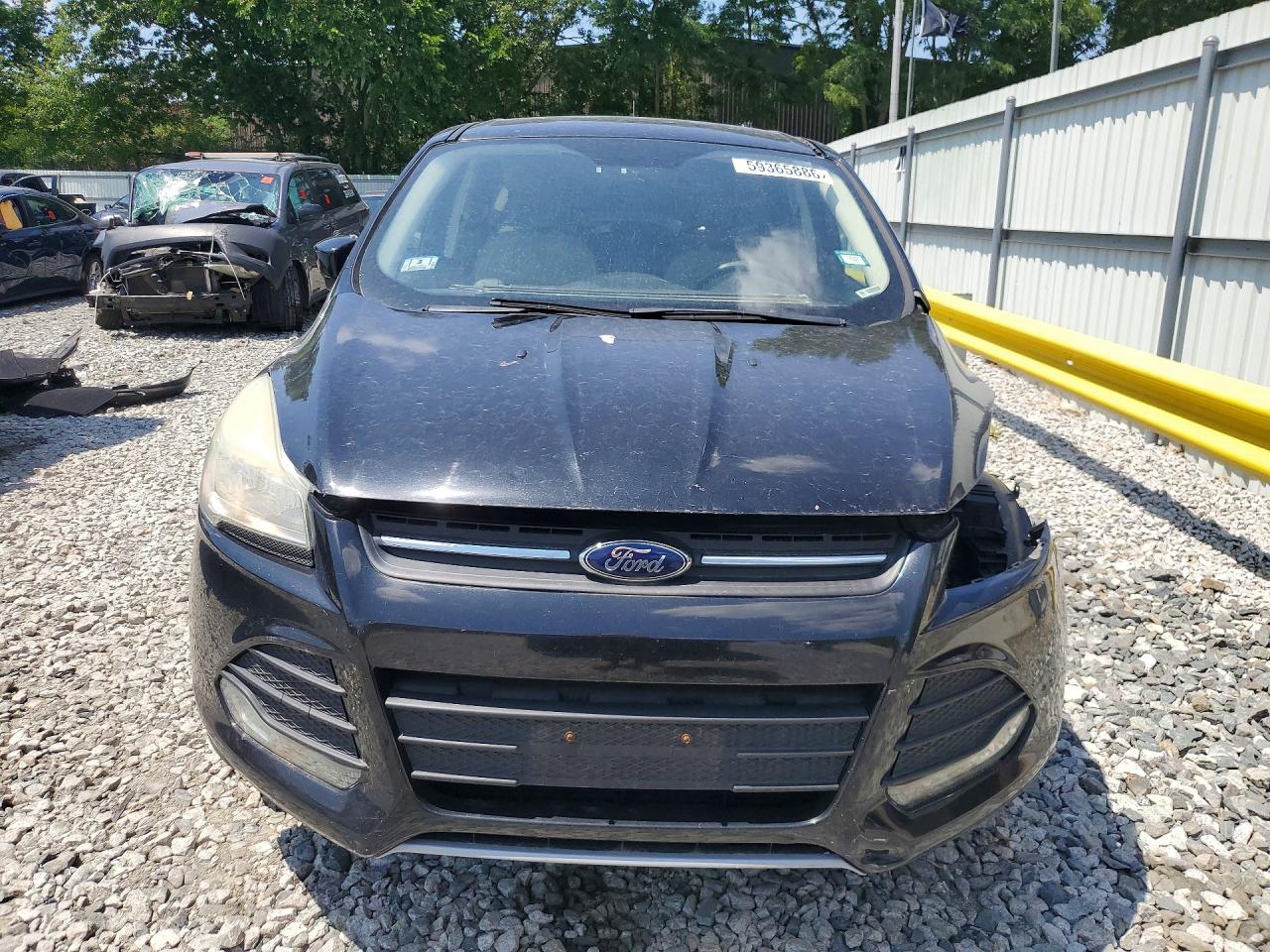 2014 Ford Escape Se Black vin: 1FMCU9GX3EUE44669