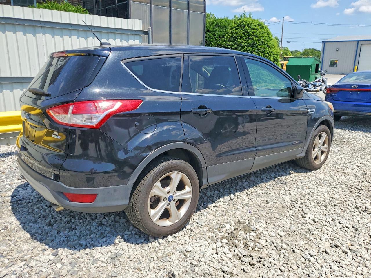 2014 Ford Escape Se Black vin: 1FMCU9GX3EUE44669