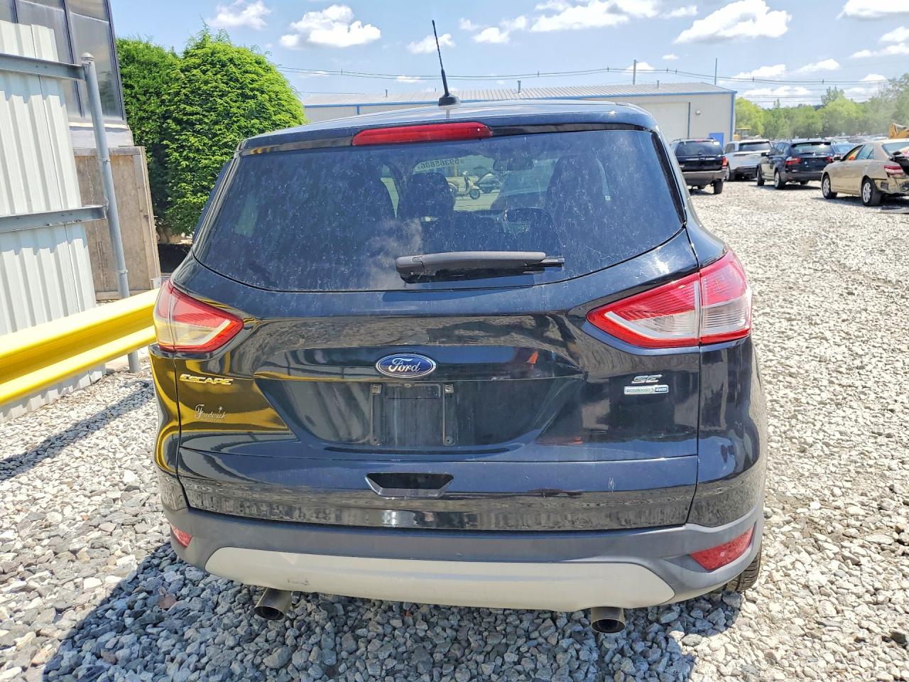 2014 Ford Escape Se Black vin: 1FMCU9GX3EUE44669