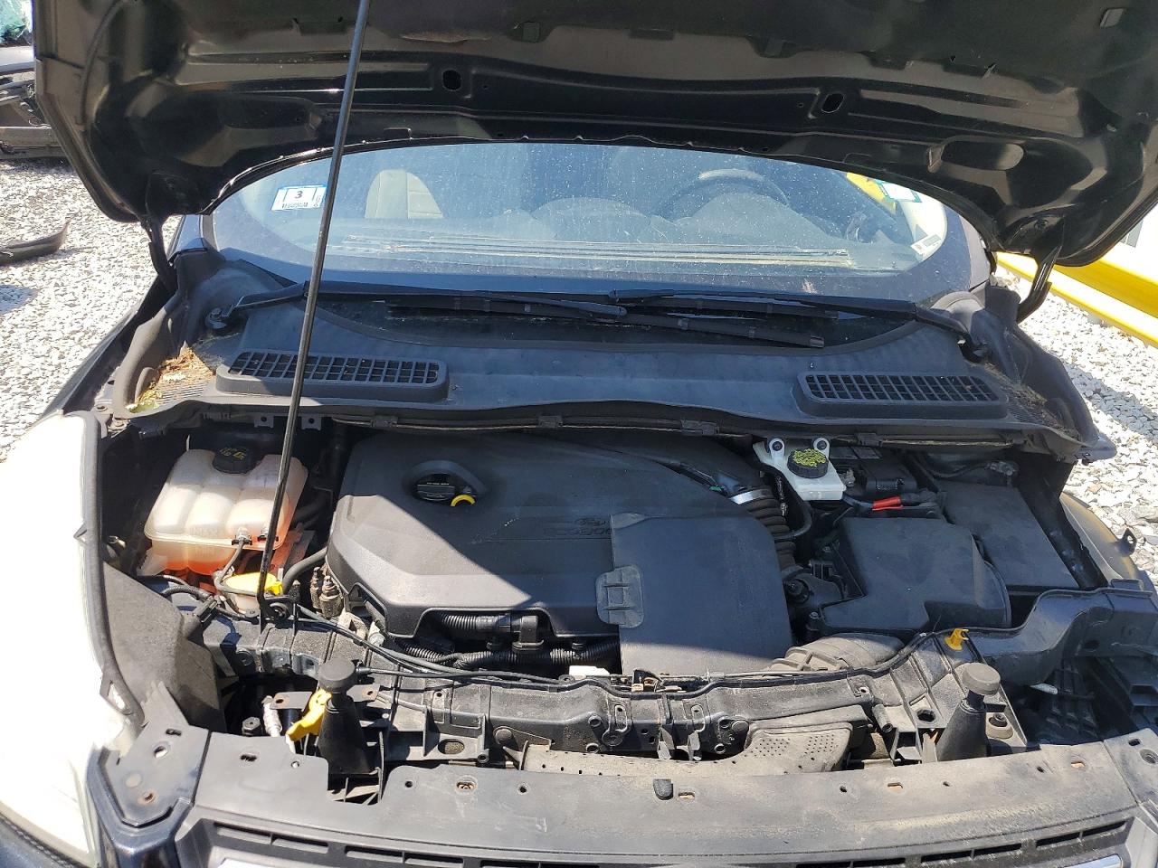 2014 Ford Escape Se Black vin: 1FMCU9GX3EUE44669