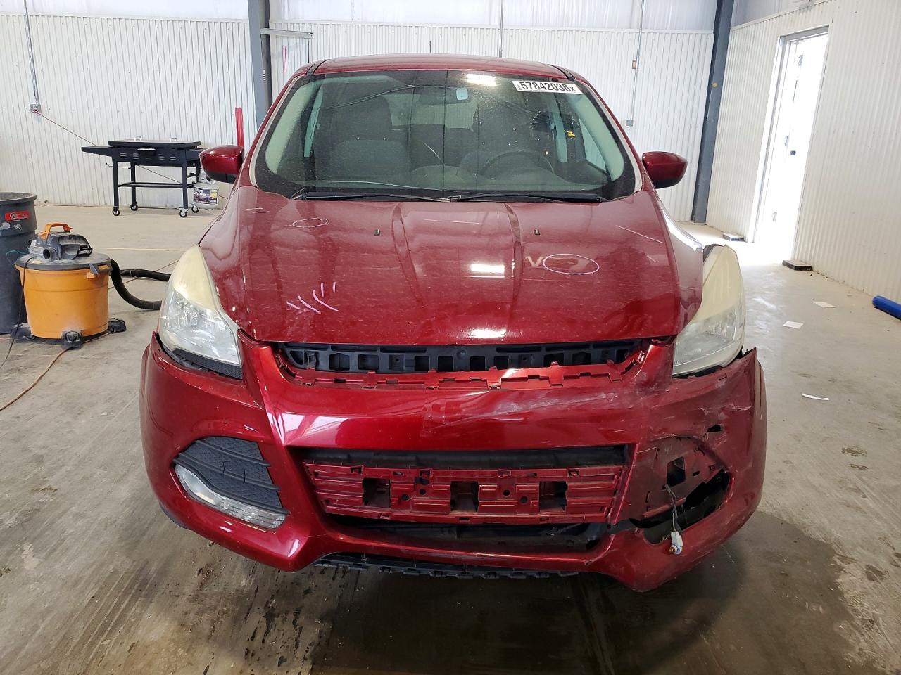 2014 Ford Escape Se Red vin: 1FMCU9GX3EUE44879