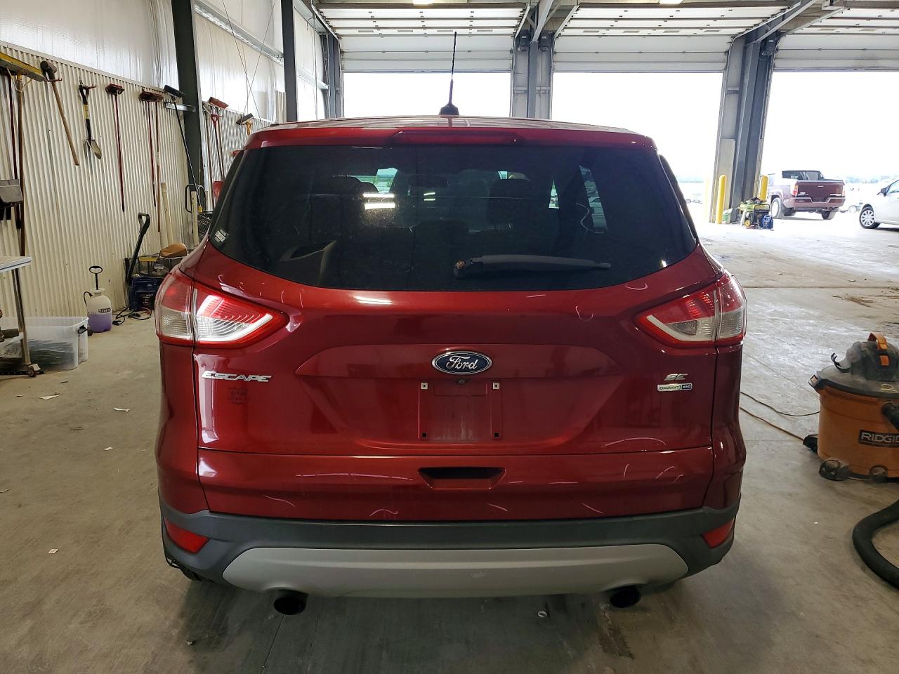 2014 Ford Escape Se Red vin: 1FMCU9GX3EUE44879