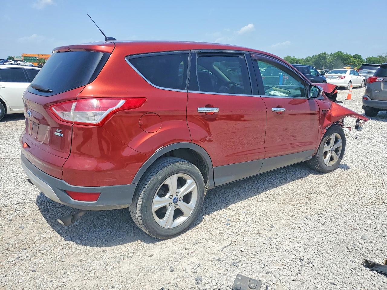 2014 Ford Escape Se Красный vin: 1FMCU9GX3EUE48916