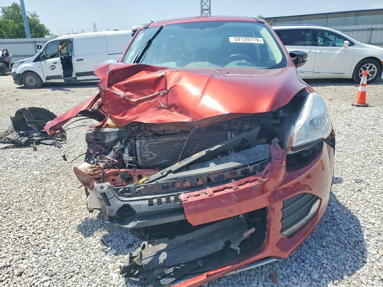 2014 Ford Escape Se Красный vin: 1FMCU9GX3EUE48916