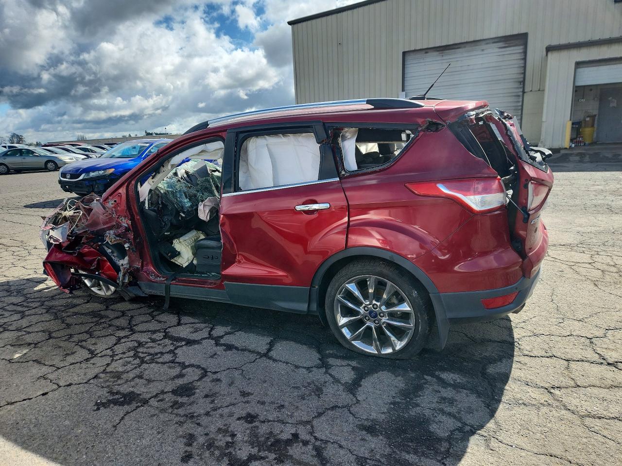 2015 Ford Escape Se Red vin: 1FMCU9GX3FUA09555