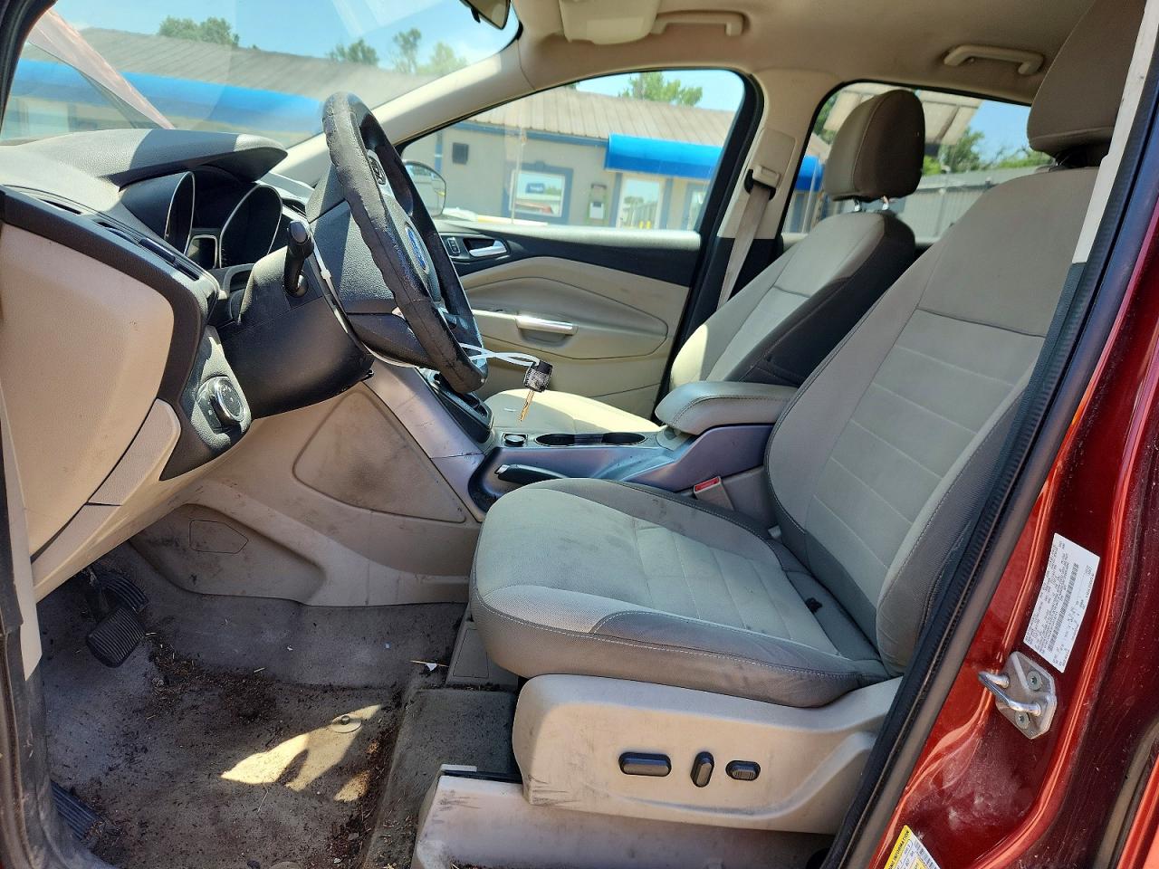 2015 Ford Escape Se Red vin: 1FMCU9GX3FUA18711