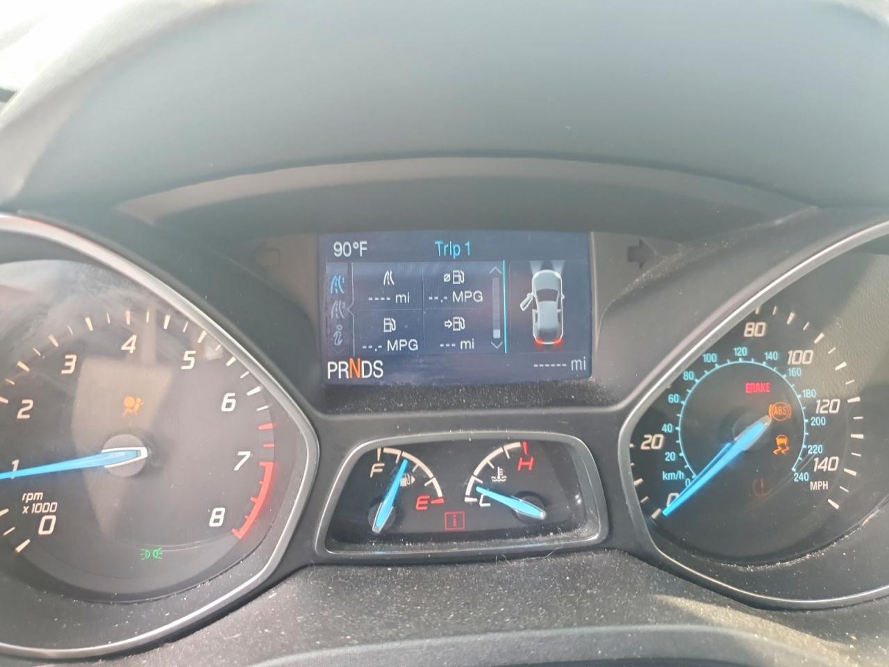 2015 Ford Escape Se Silver vin: 1FMCU9GX3FUA23410