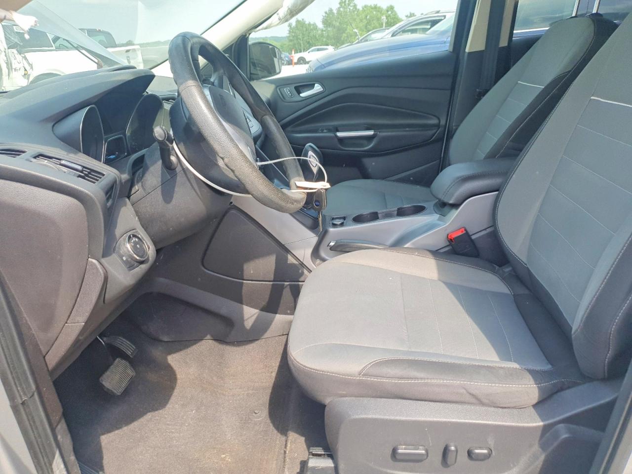 2015 Ford Escape Se Silver vin: 1FMCU9GX3FUA23410