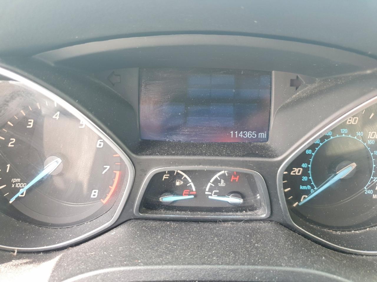 2015 Ford Escape Se Silver vin: 1FMCU9GX3FUA23410