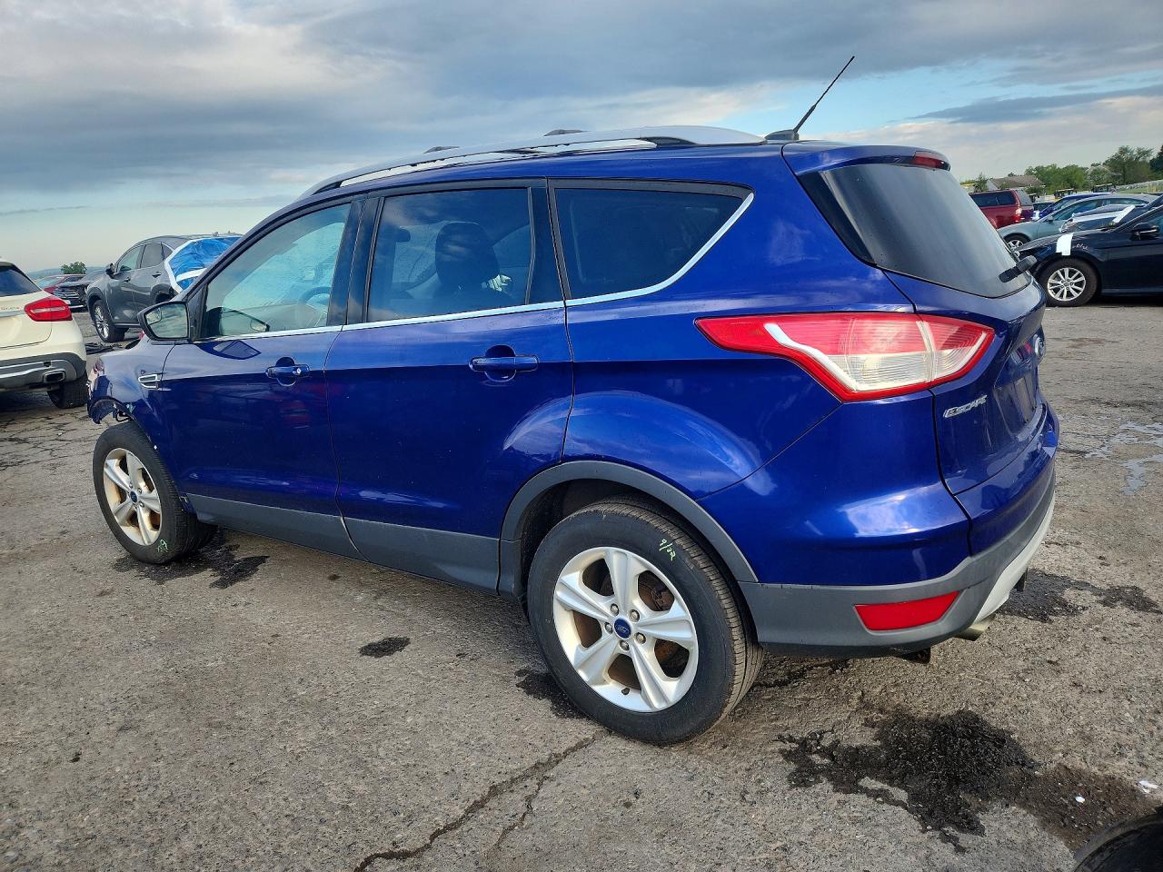 2015 Ford Escape Se Blue vin: 1FMCU9GX3FUA98348