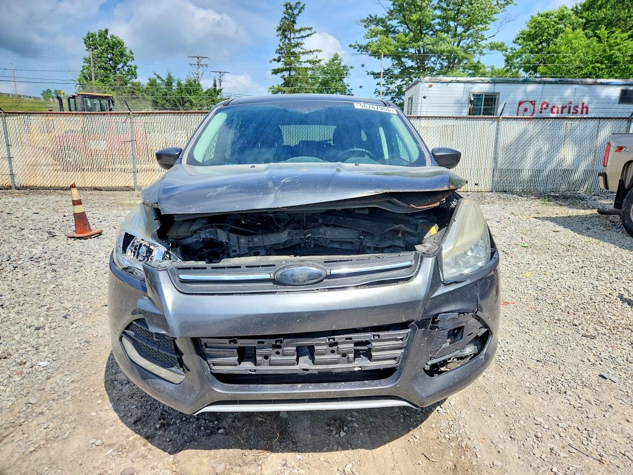 2015 Ford Escape Se Charcoal vin: 1FMCU9GX3FUB17240