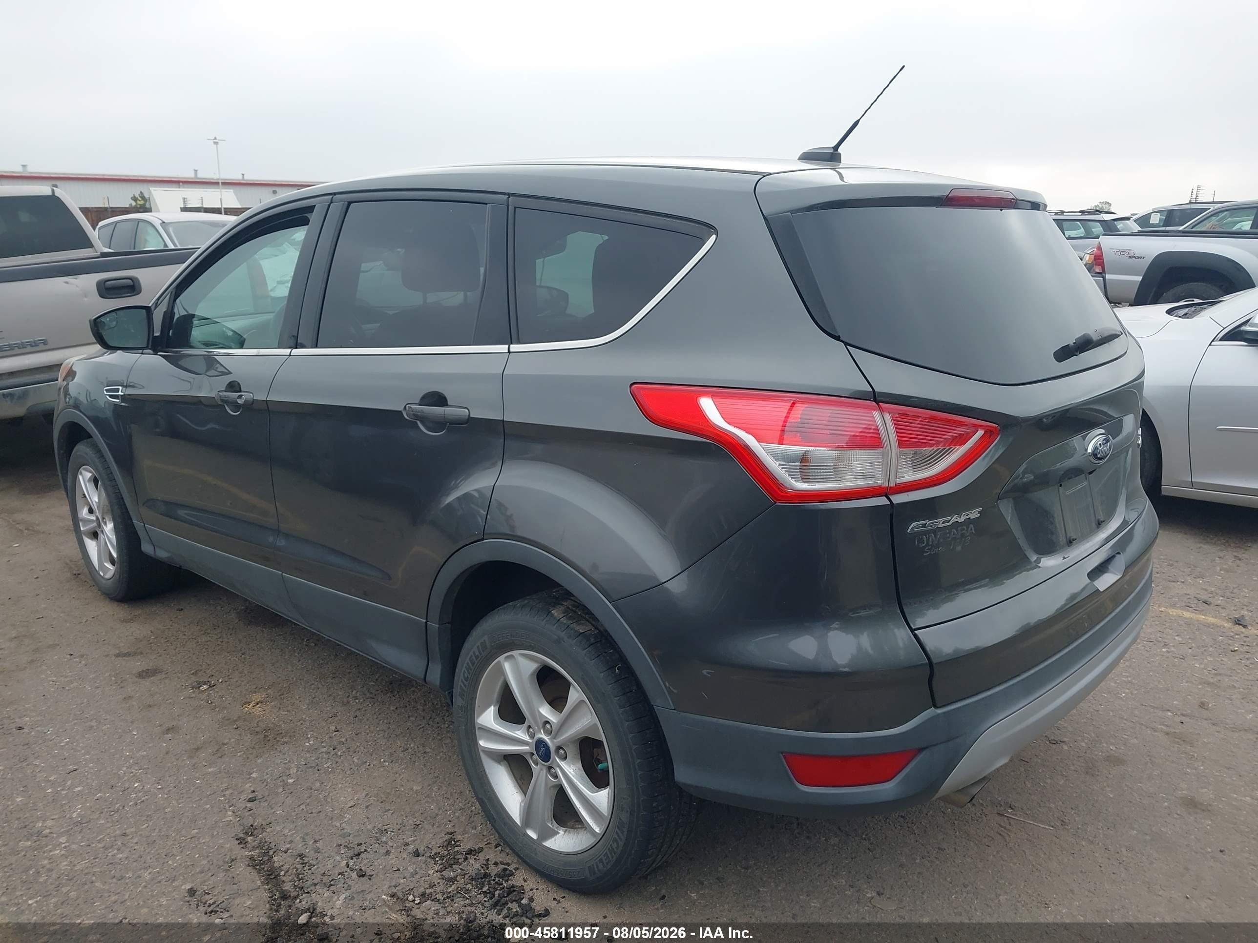 2015 Ford Escape Se Gray vin: 1FMCU9GX3FUB62131
