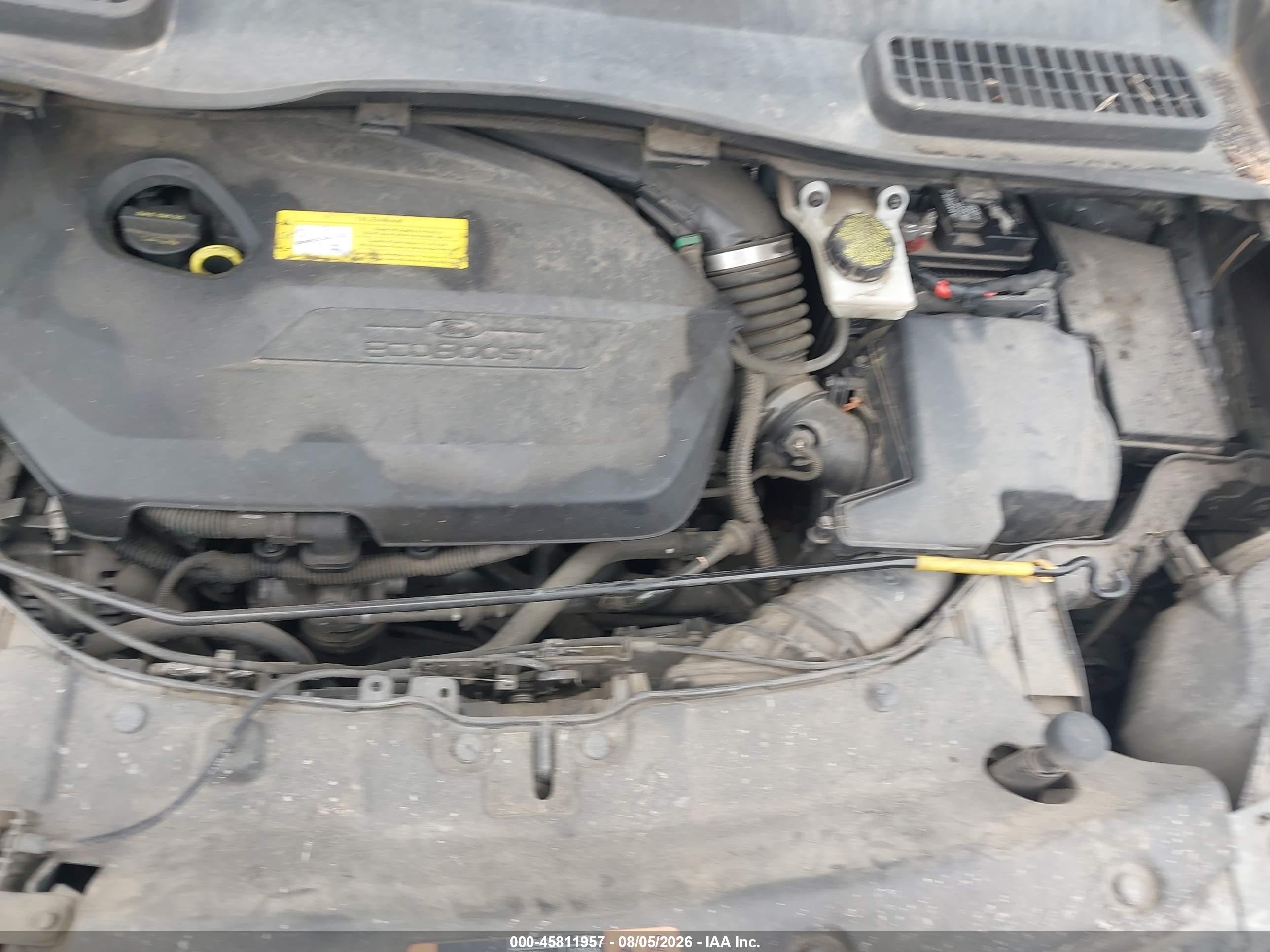 2015 Ford Escape Se Gray vin: 1FMCU9GX3FUB62131