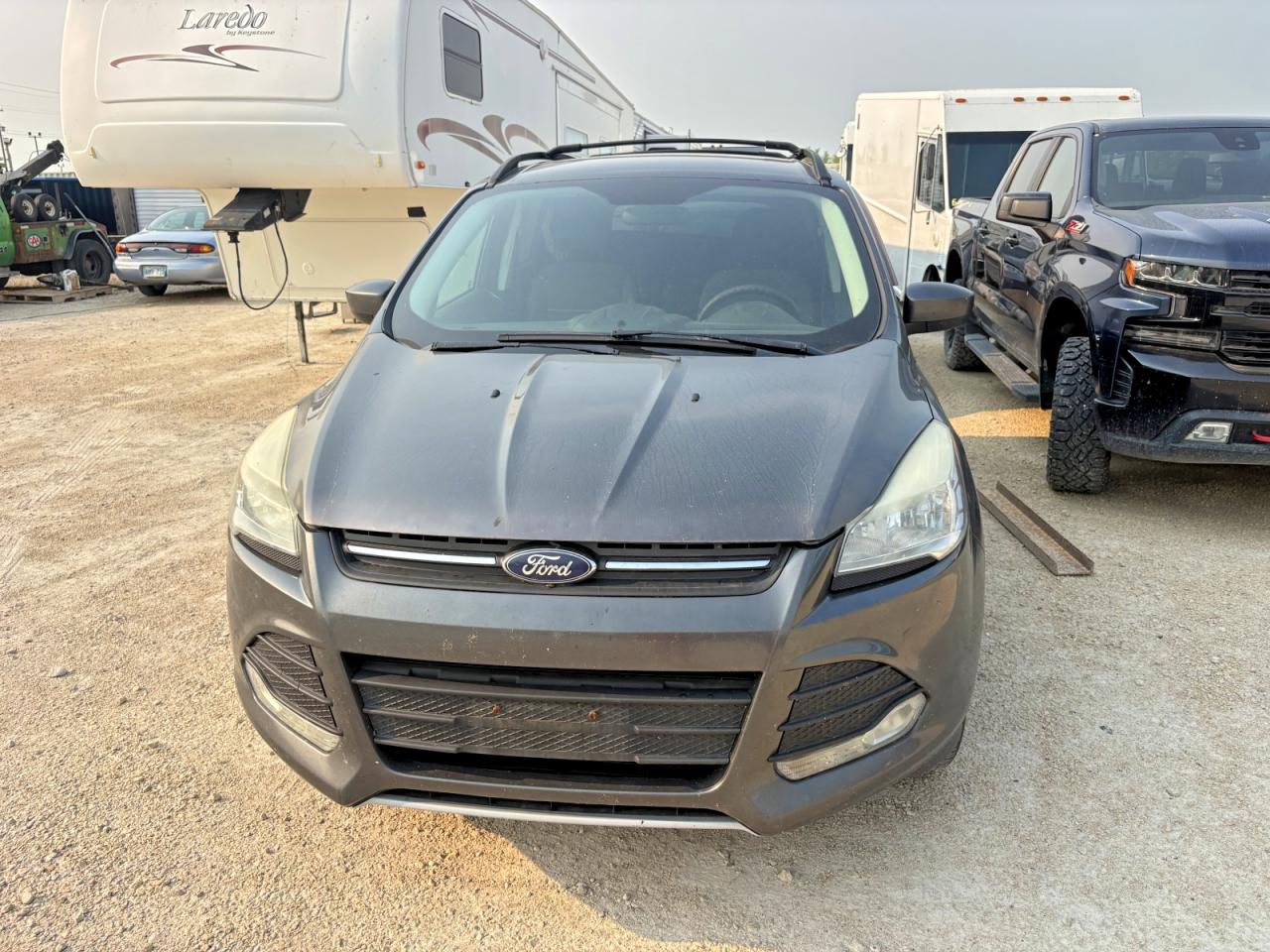 2015 Ford Escape Se Серый vin: 1FMCU9GX3FUB76577