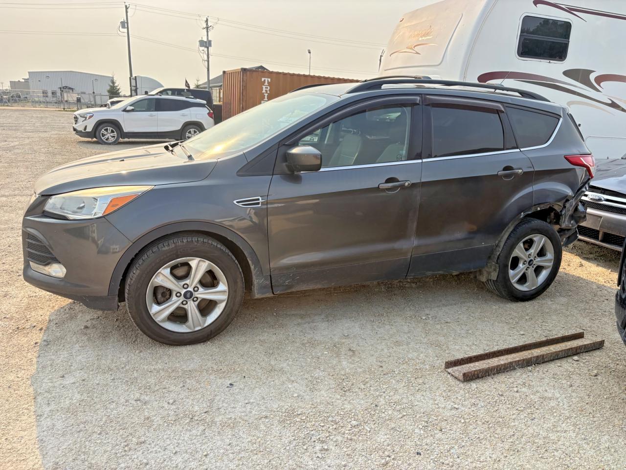 2015 Ford Escape Se Серый vin: 1FMCU9GX3FUB76577