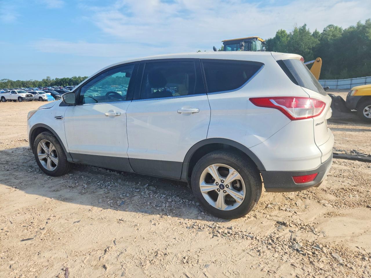 2015 Ford Escape Se White vin: 1FMCU9GX3FUB96991