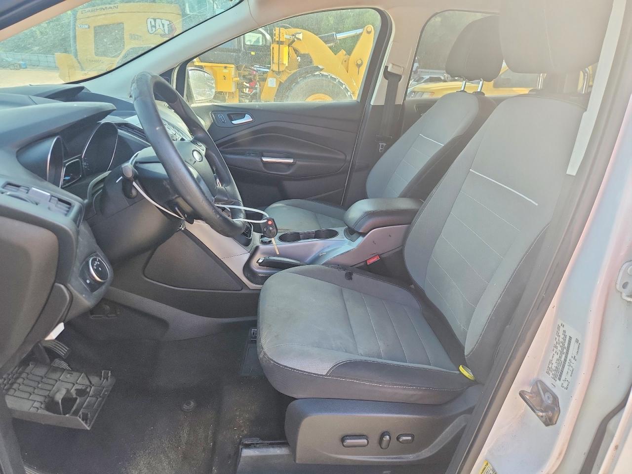 2015 Ford Escape Se White vin: 1FMCU9GX3FUB96991