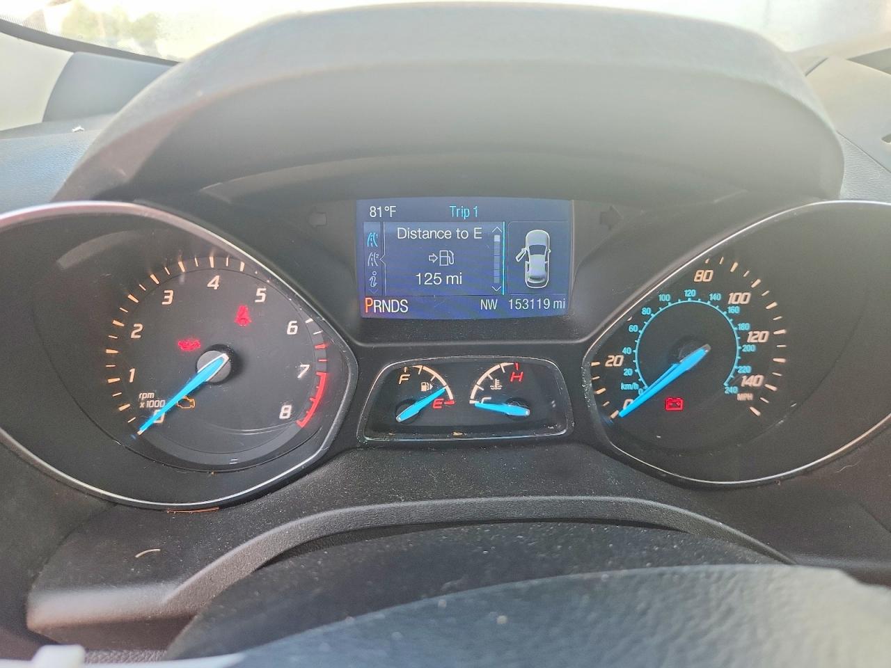 2015 Ford Escape Se White vin: 1FMCU9GX3FUB96991