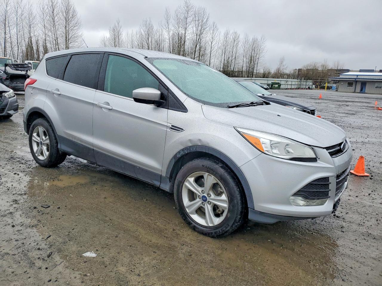 2015 Ford Escape Se Silver vin: 1FMCU9GX3FUB97123