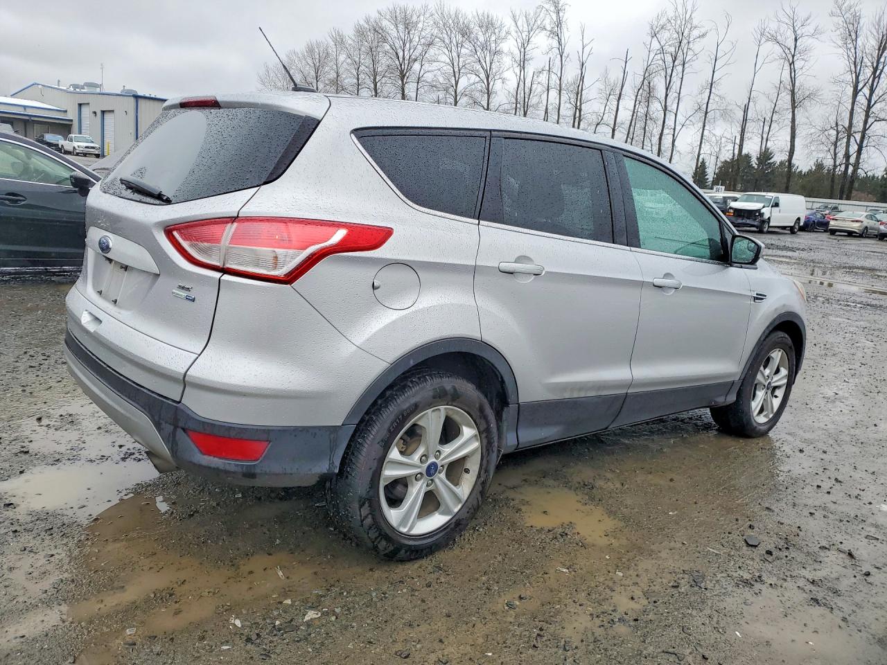 2015 Ford Escape Se Silver vin: 1FMCU9GX3FUB97123