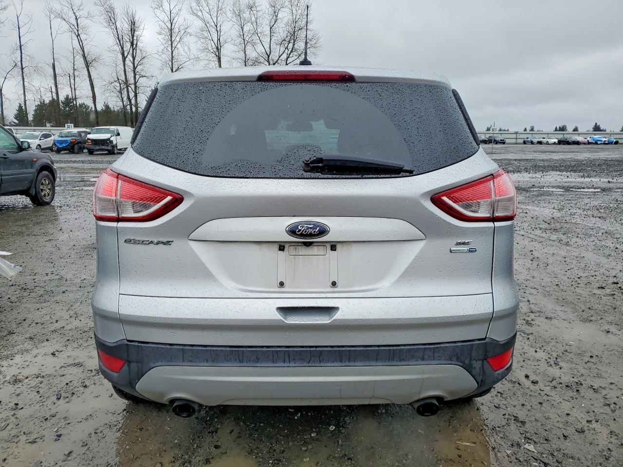 2015 Ford Escape Se Silver vin: 1FMCU9GX3FUB97123