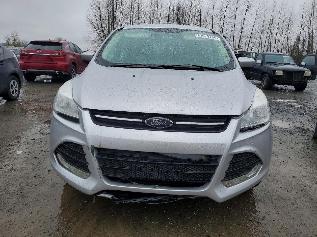 2015 Ford Escape Se Silver vin: 1FMCU9GX3FUB97123