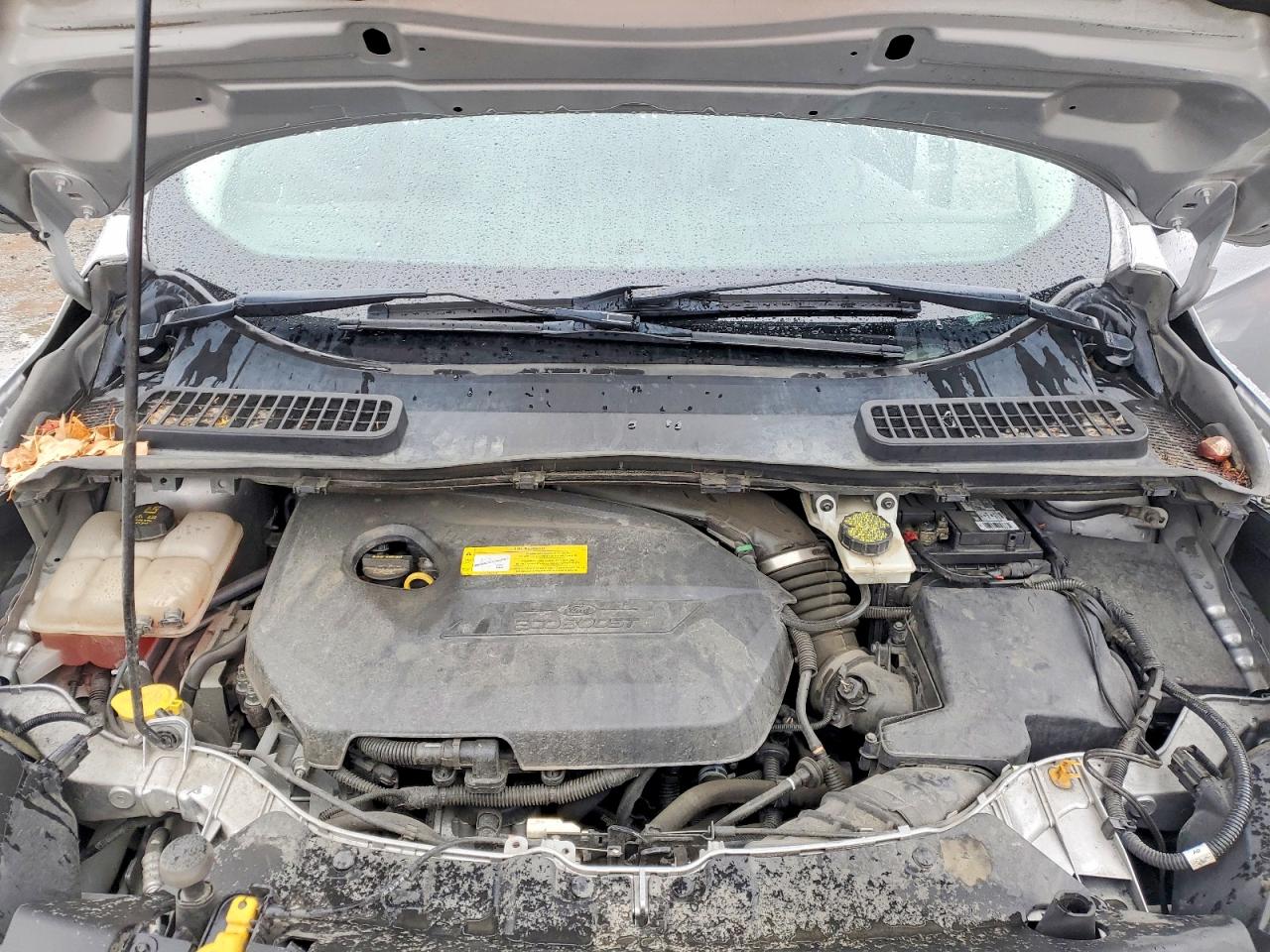 2015 Ford Escape Se Silver vin: 1FMCU9GX3FUB97123