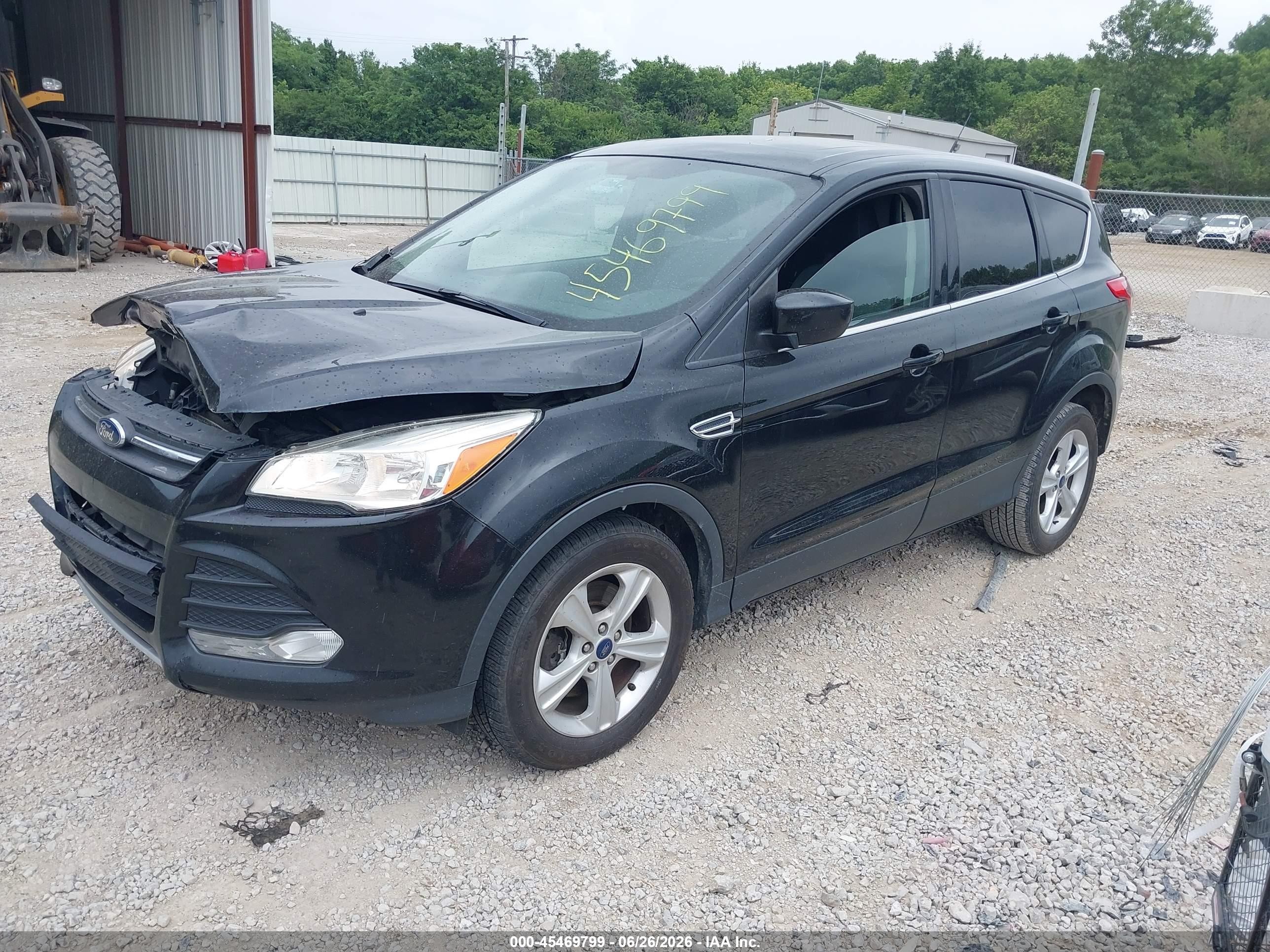 2015 Ford Escape Se Black vin: 1FMCU9GX3FUC06161